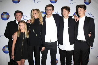 Triston Gretzky with his siblings together.